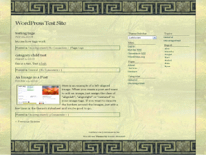 Lothlorien theme websites examples