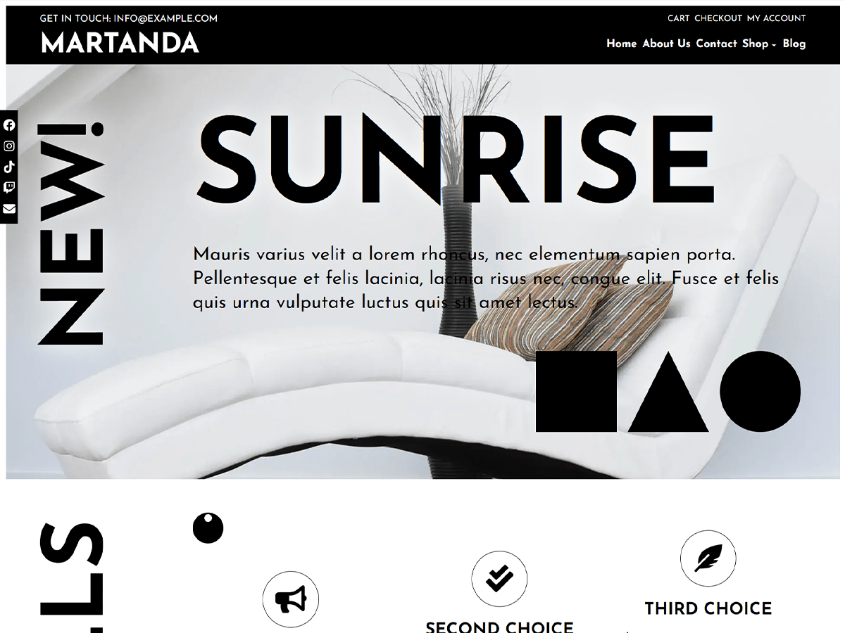 martanda theme websites examples