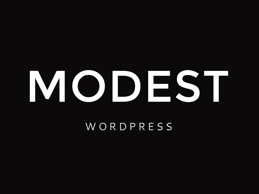 Modest theme websites examples