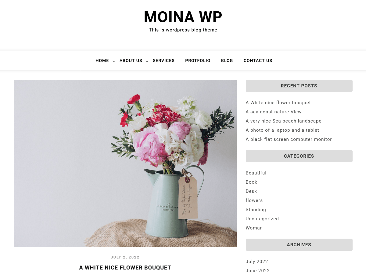 moina-wp WordPress theme, websites list used moina-wp theme moina-wp theme websites examples