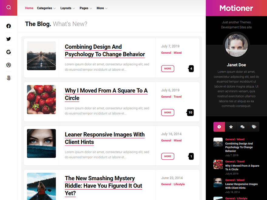 motioner WordPress theme, websites list used motioner theme motioner theme websites examples
