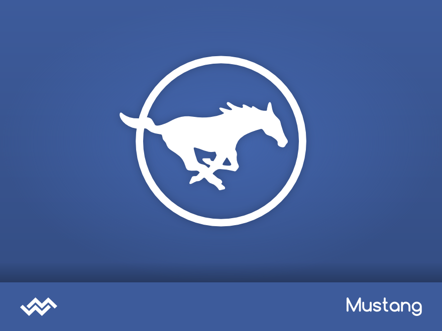 mustang theme websites examples