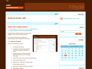 MyDaysOfAmber theme websites examples