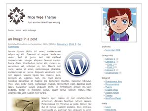 Nice Wee Theme theme websites examples