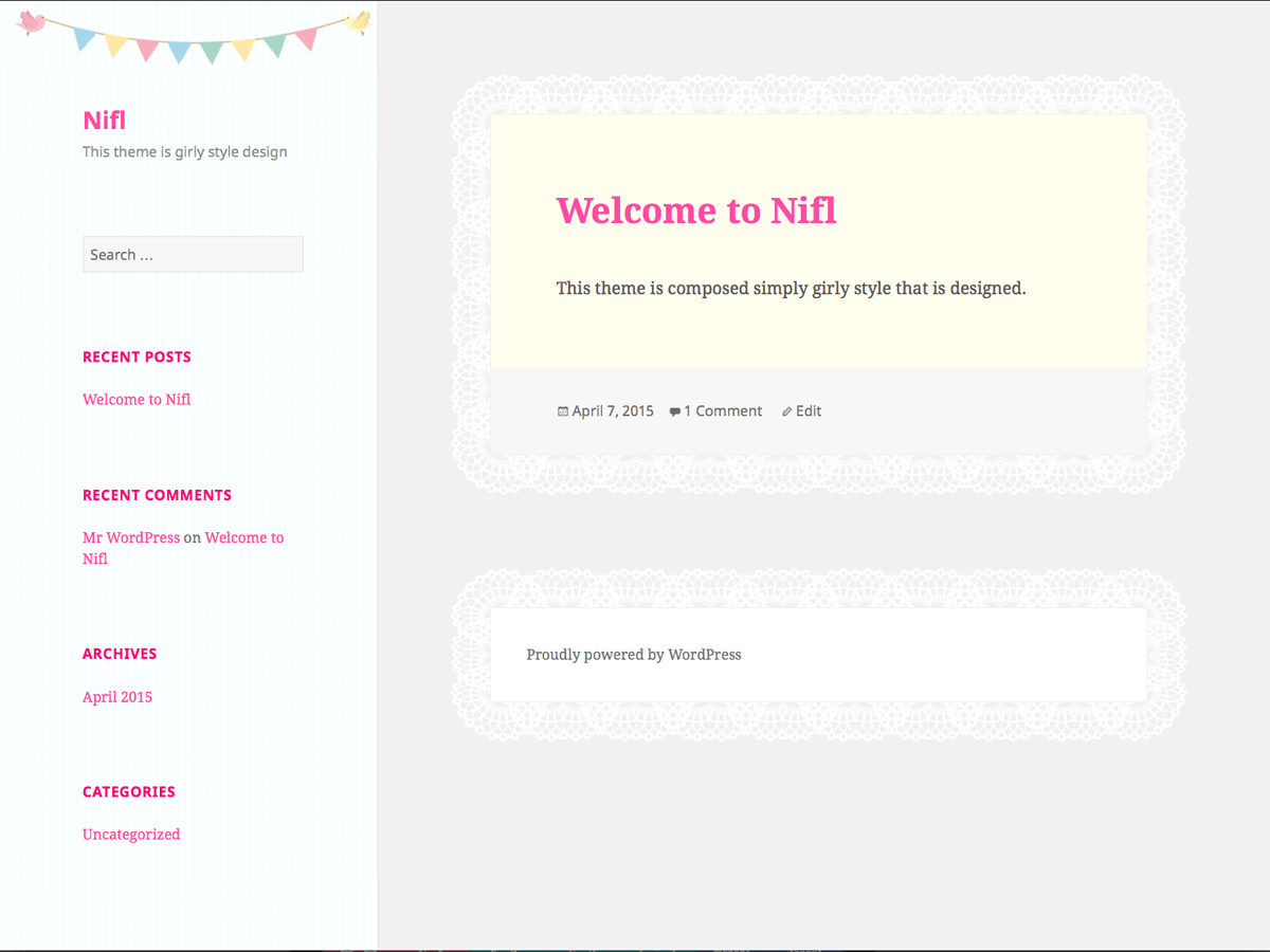 nifl theme websites examples