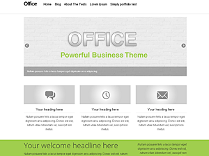 office theme websites examples