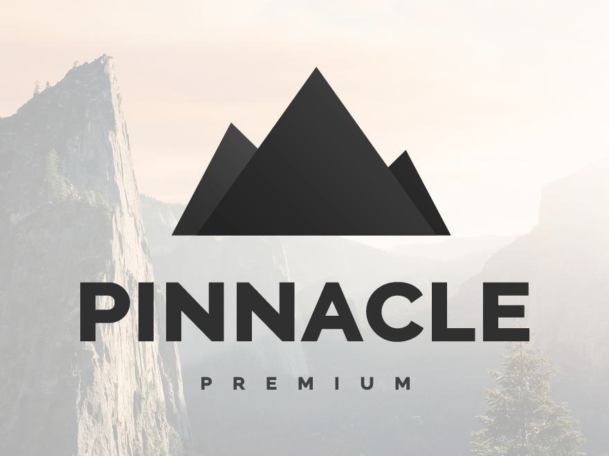 Pinnacle Premium website example screenshot