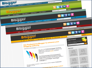 professional-blogger theme websites examples