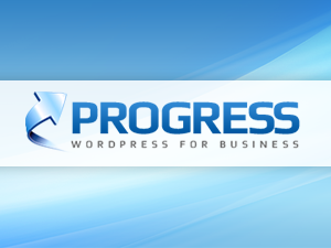 Progress website example screenshot