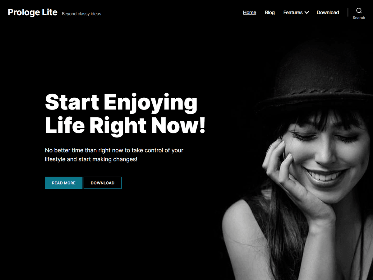 prologe-lite theme websites examples