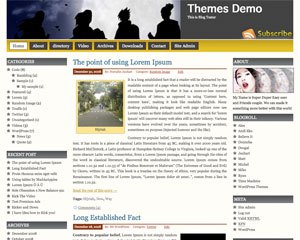 Prosumer theme websites examples