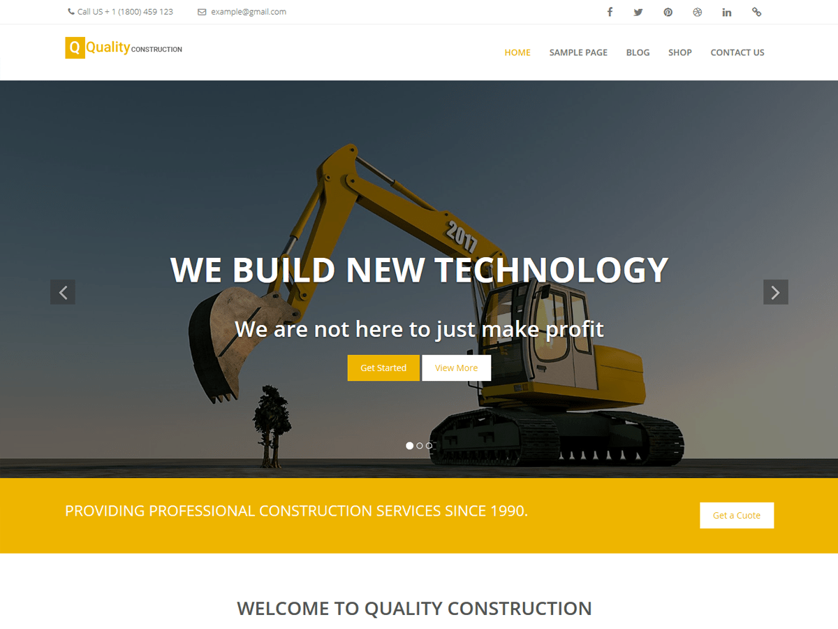 quality-construction WordPress theme, websites list used quality-construction theme quality-construction theme websites examples