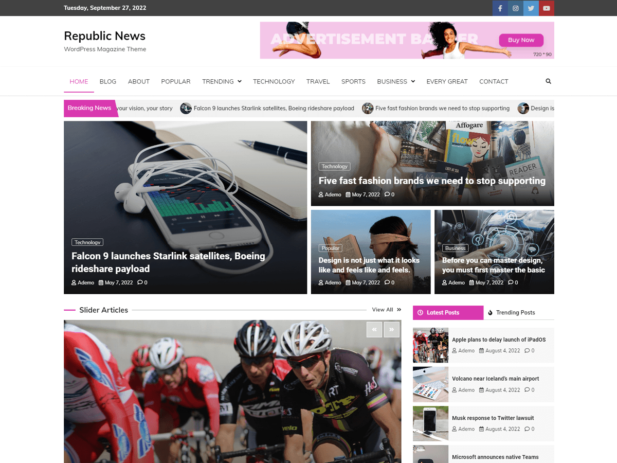 republic-news WordPress theme, websites list used republic-news theme republic-news theme websites examples