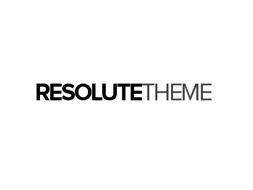 resolute theme websites examples