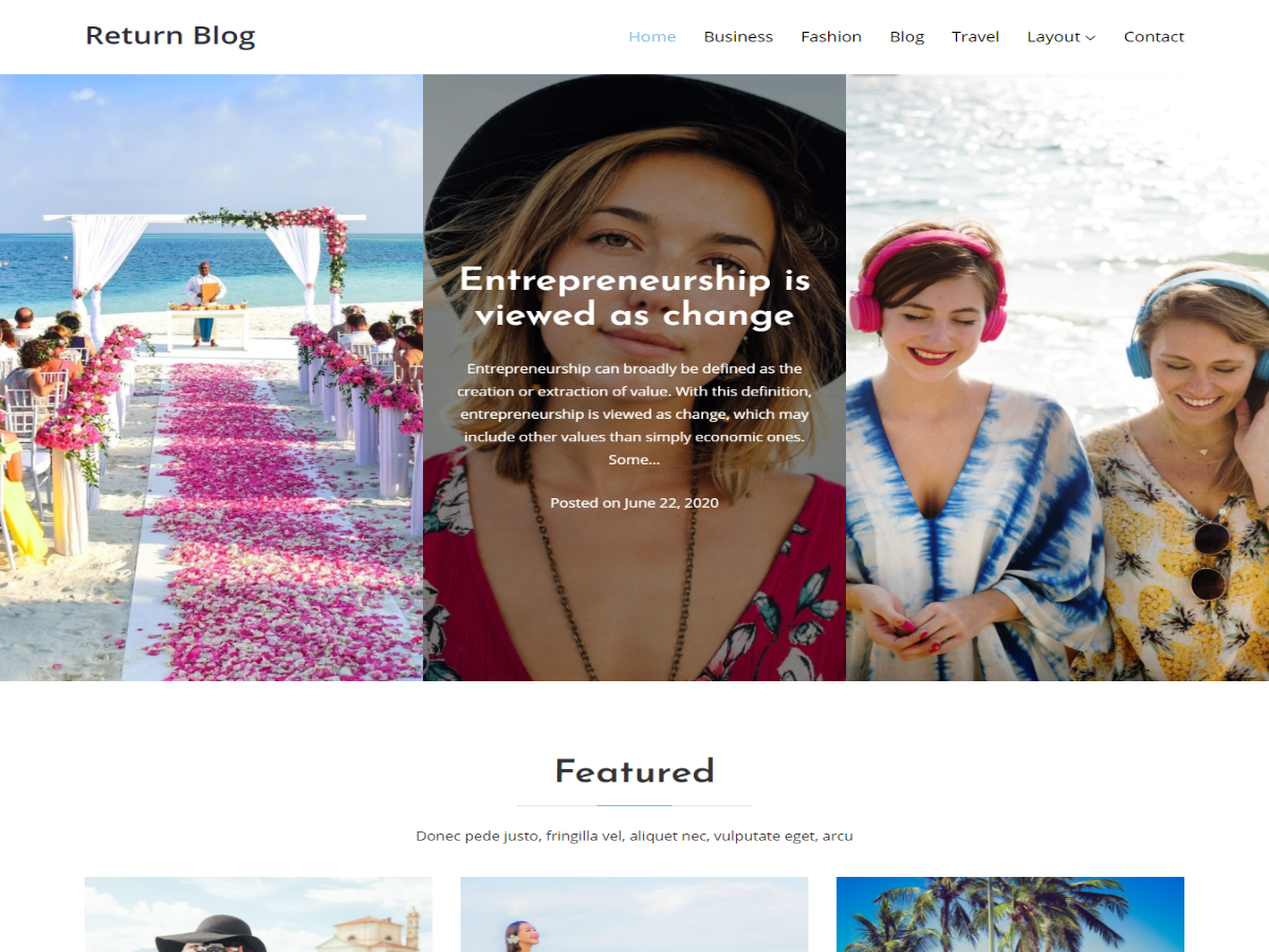 return-blog WordPress theme, websites list used return-blog theme return-blog theme websites examples