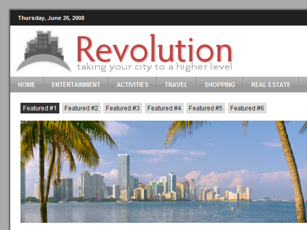 revolution_city_gray-10 theme websites examples
