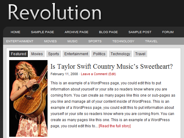 revolution_pro-30 theme websites examples