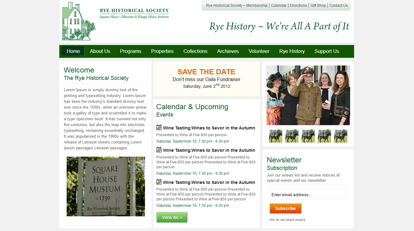 RYE WordPress theme, websites list used RYE theme RYE theme websites examples