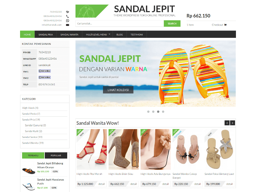 sandaljepit WordPress theme, websites list used sandaljepit theme sandaljepit theme websites examples