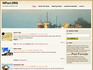 Set_Sail theme websites examples