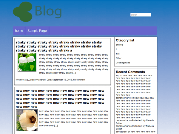 seventy theme websites examples