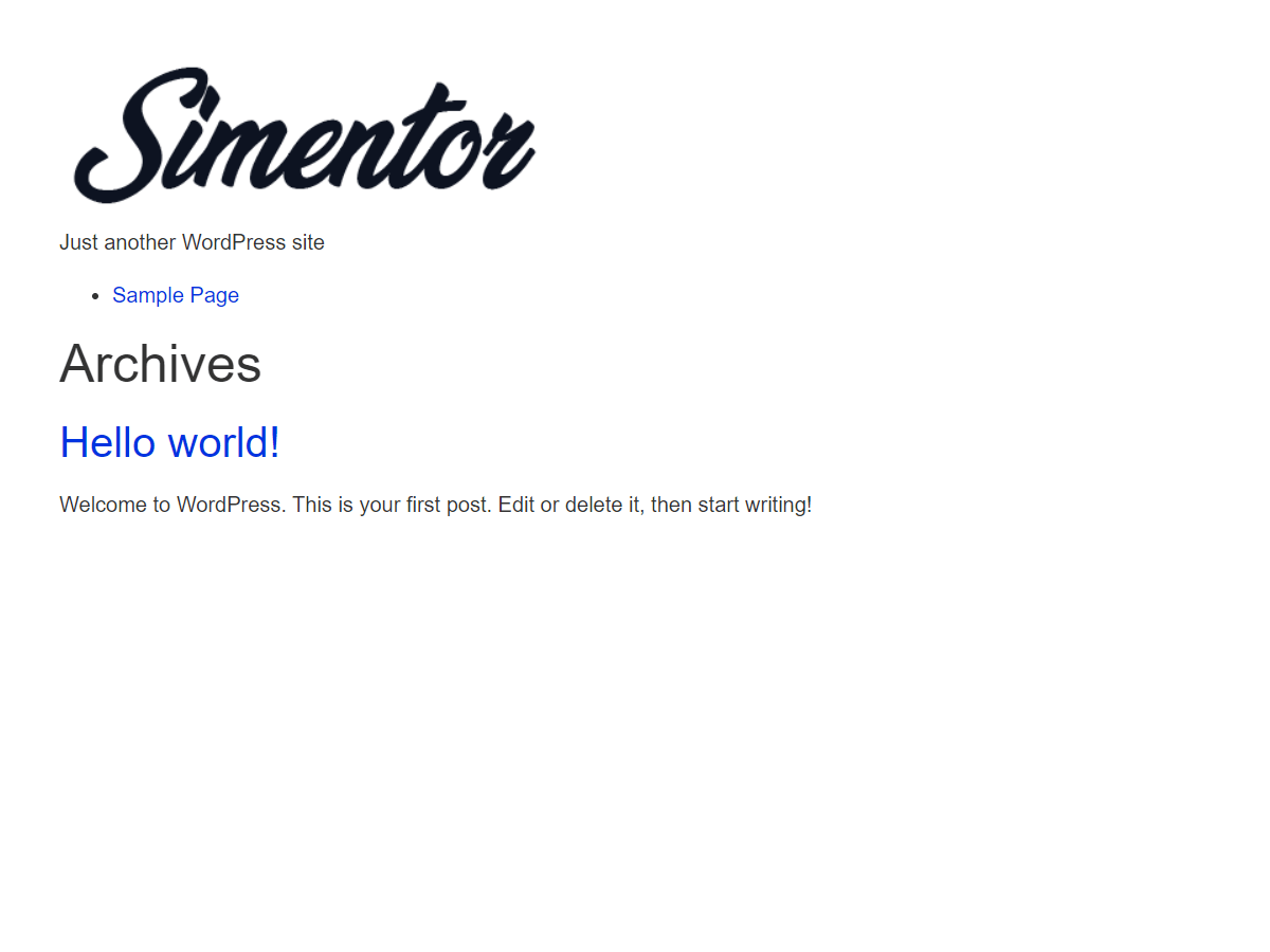 simentor theme websites examples