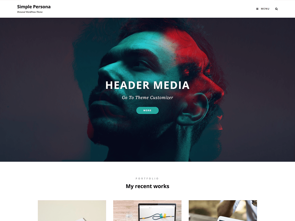 simple-persona WordPress theme, websites list used simple-persona theme simple-persona theme websites examples