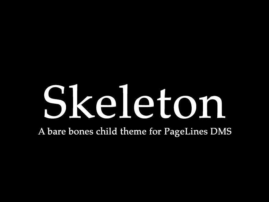 skeleton-advanced theme websites examples