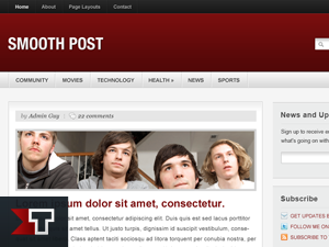 smoothpost WordPress theme, websites list used smoothpost theme smoothpost theme websites examples