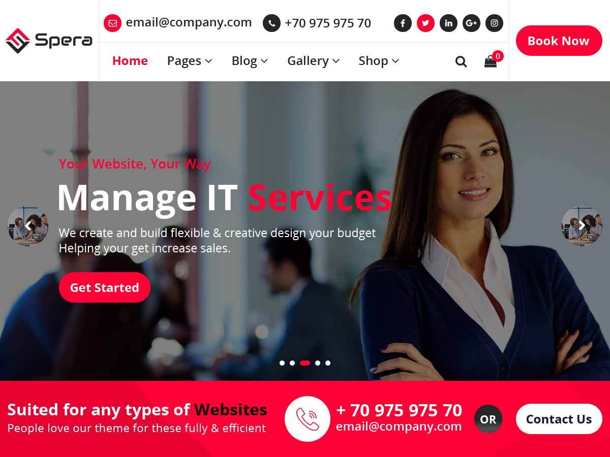 spera WordPress theme, websites list used spera theme spera theme websites examples