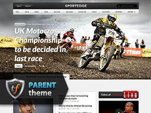 Sportedge Parent theme websites examples