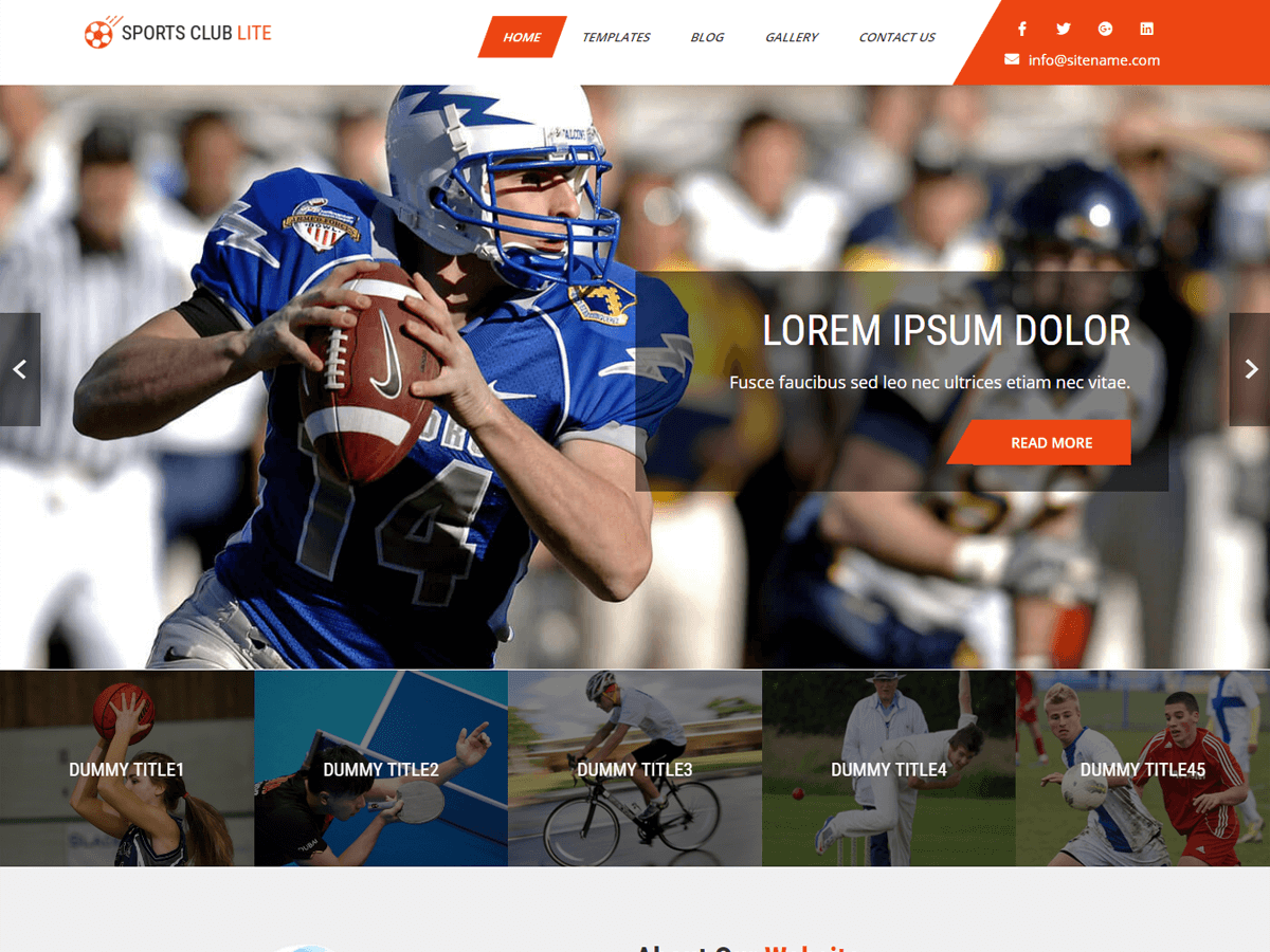 sports-club-lite WordPress theme, websites list used sports-club-lite theme sports-club-lite theme websites examples