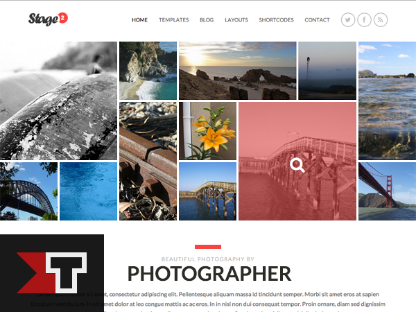 stage2 WordPress theme, websites list used stage2 theme stage2 theme websites examples