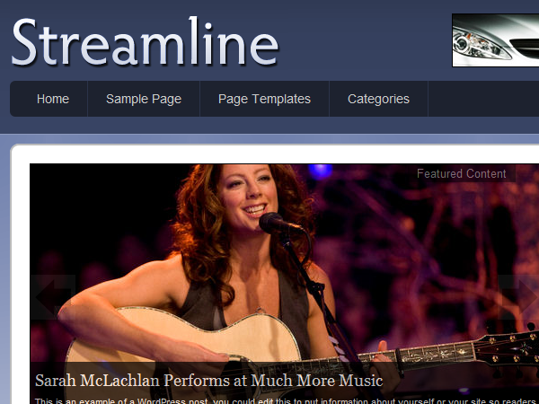 streamline_blue_20 theme websites examples