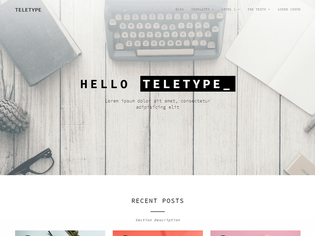 teletype WordPress theme, websites list used teletype theme teletype theme websites examples
