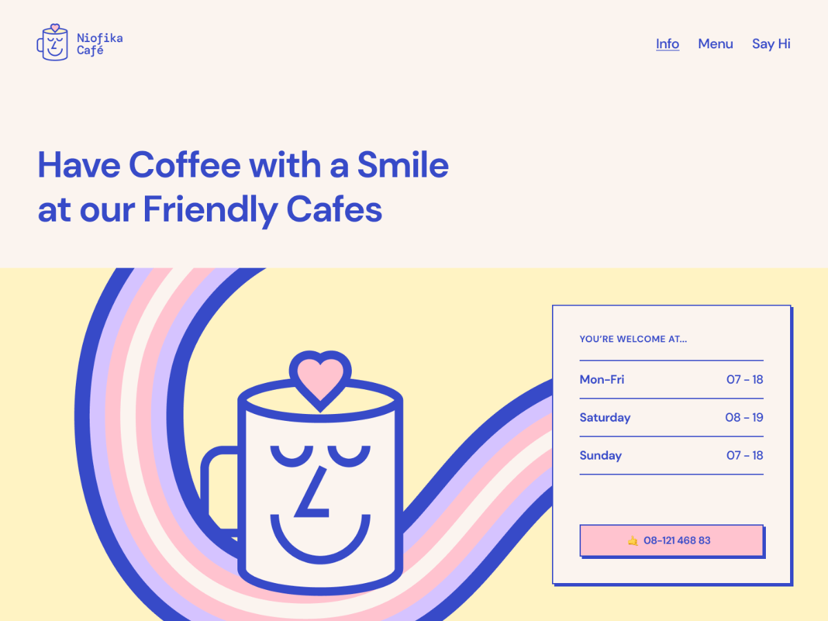 Tove theme websites examples
