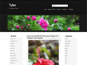 Tyler theme websites examples