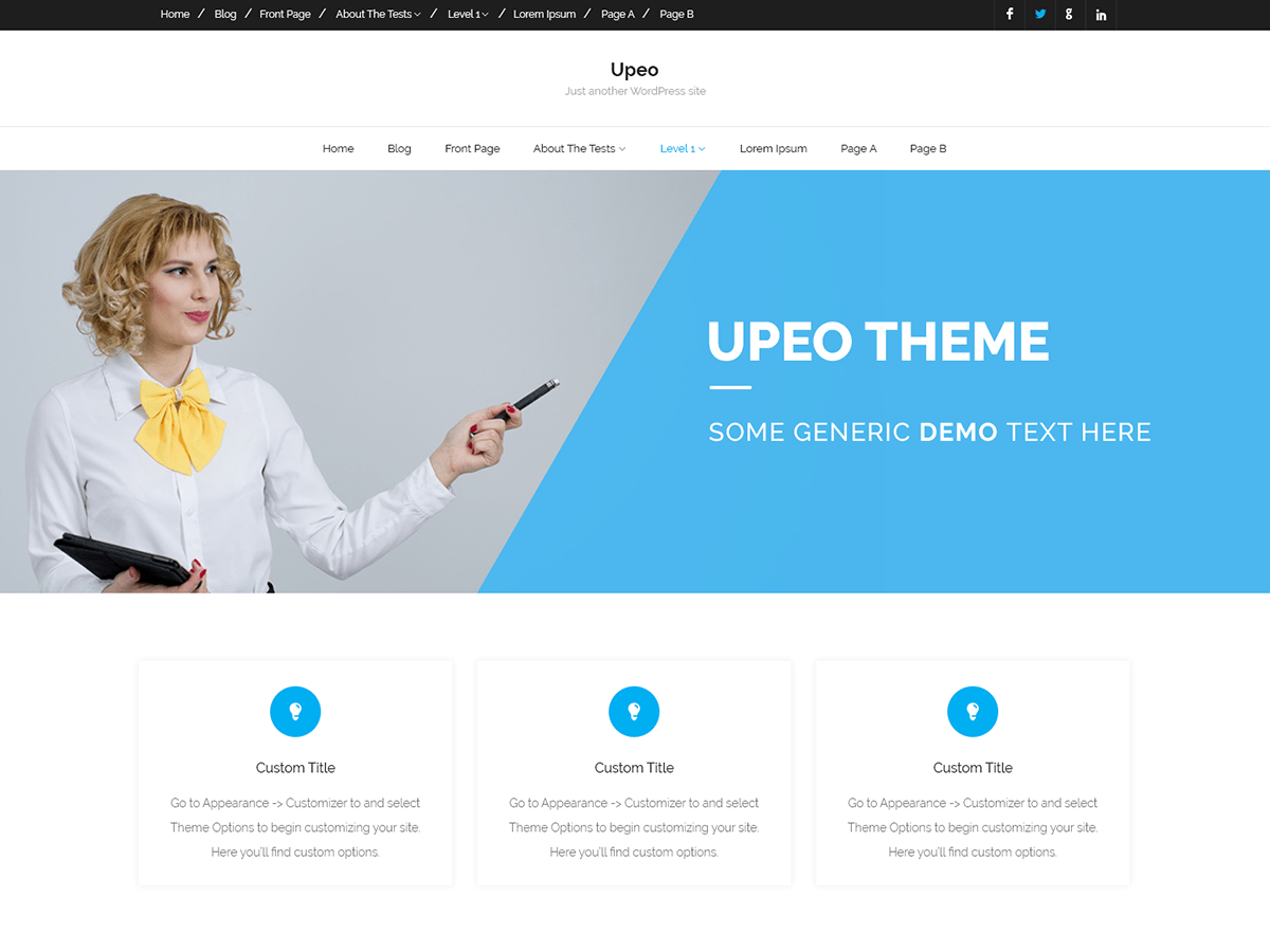 upeo-grid WordPress theme, websites list used upeo-grid theme upeo-grid theme websites examples