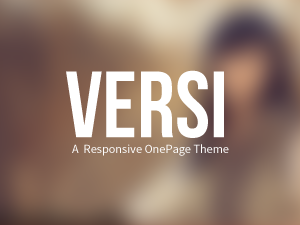 Versi theme websites examples