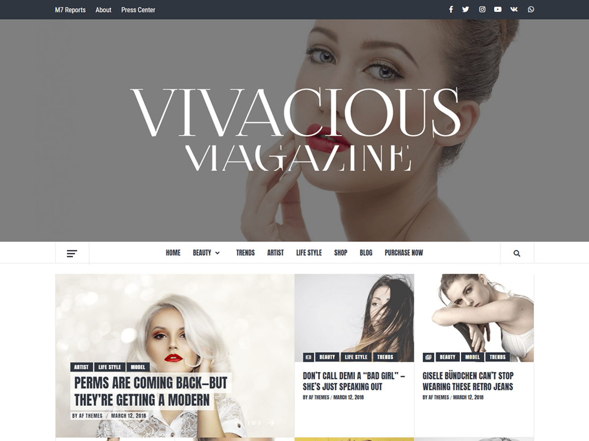 vivacious-magazine WordPress theme, websites list used vivacious-magazine theme vivacious-magazine theme websites examples