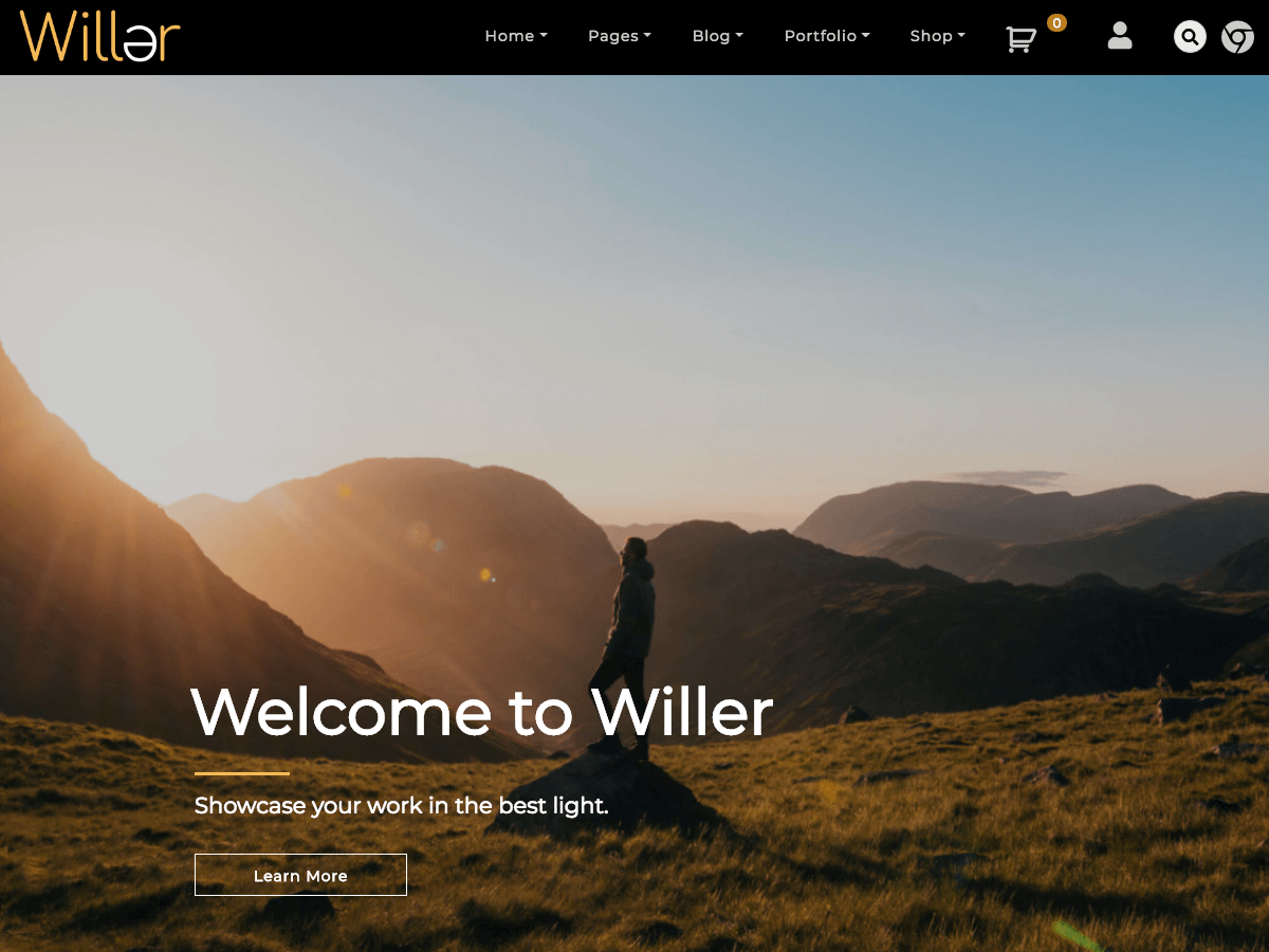 willer WordPress theme, websites list used willer theme willer theme websites examples