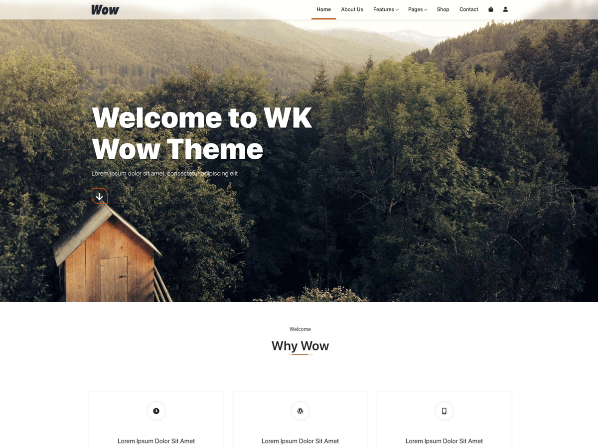 wk-wow WordPress theme, websites list used wk-wow theme wk-wow theme websites examples