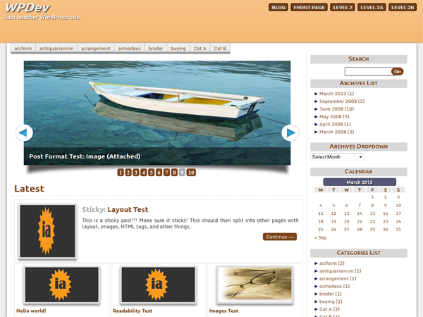 wp-boxes theme websites examples