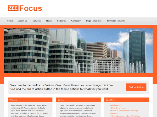 zeefocuspro theme websites examples