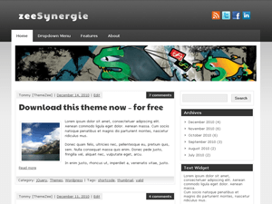 zeeSynergie website example screenshot