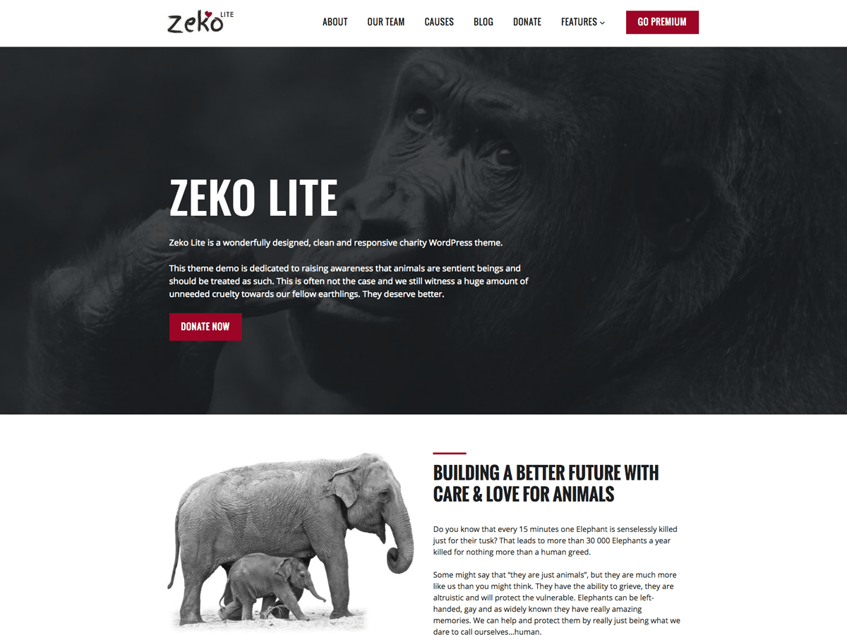 zeko-lite WordPress theme, websites list used zeko-lite theme zeko-lite theme websites examples