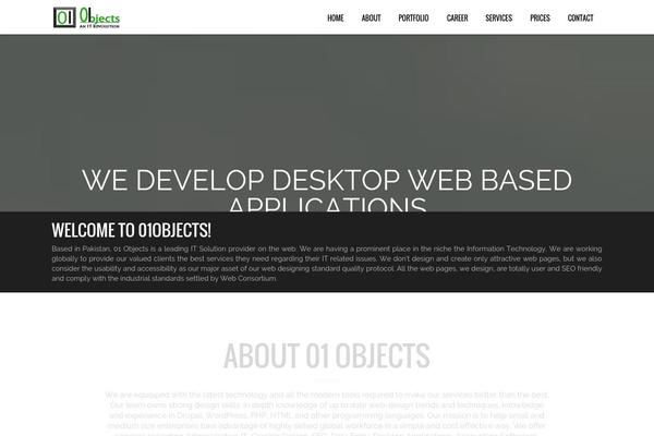 01objects.com site used North