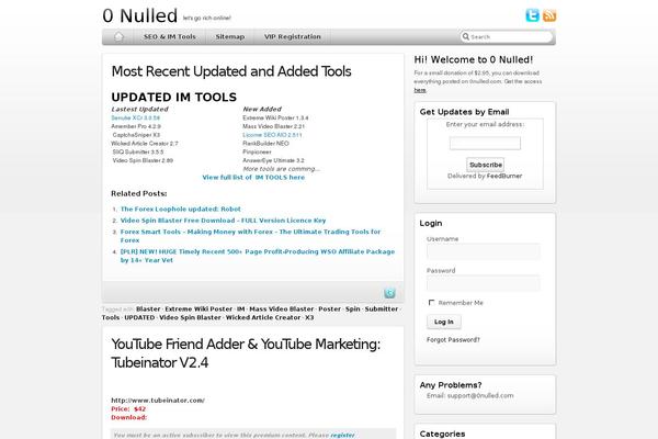 0nulled.com site used Ib