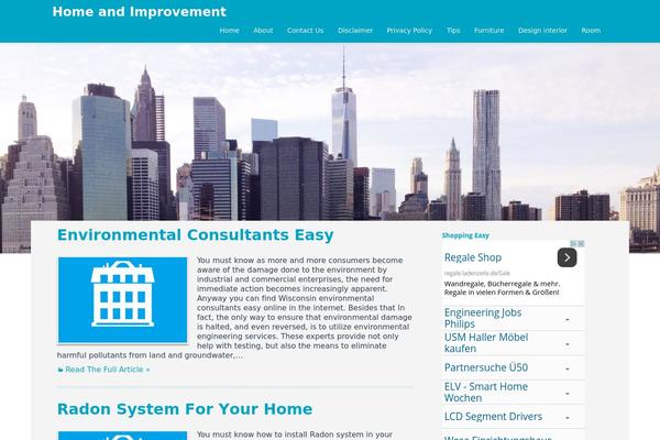 Sahifa theme site design template sample