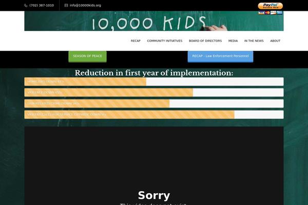 10000kids.org site used Veda-child